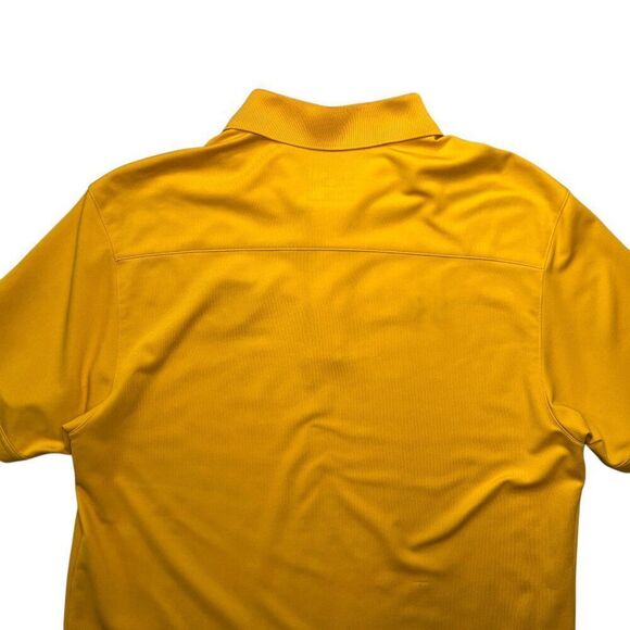 Under Armour Polo Men's Medium Yellow Nashville Predators Ice Hockey Embroidered - Picture 7 of 10